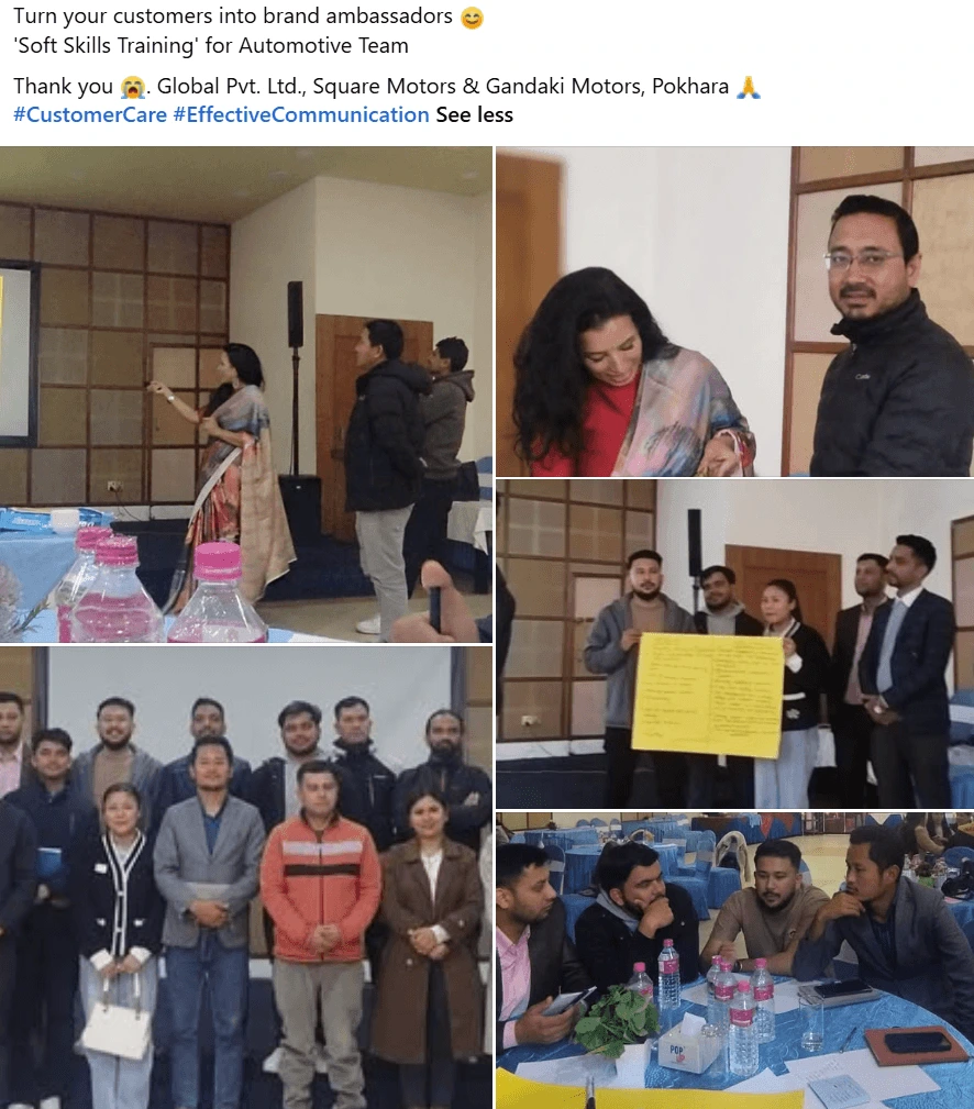 Customer Care & Effective Communication training at Nepal Investment Mega Bank